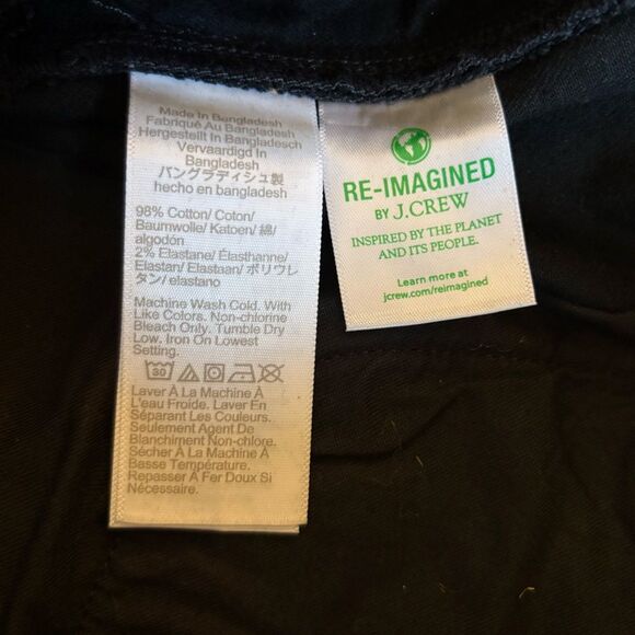 J Crew Flex Skinny Jeans Mens Size 31x30 In Black - Picture 7 of 11